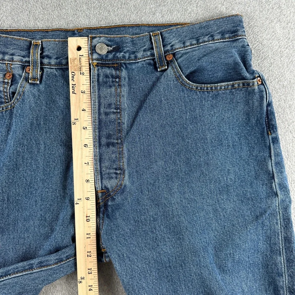 Levi's 501 XX Jeans Men's 36x30 Blue Original‎ Fit Button Fly Straight Leg Rodeo